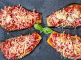 Aubergines façon pizza