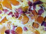 Clafoutis courge et bacon