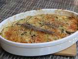 Gratin de courgettes aux lardons