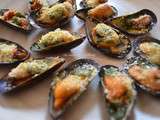 Moules farcies aux amandes