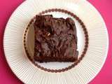 Brownie aux courgettes