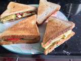 Club Sandwich vegetarien