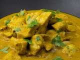 Korma de poulet aux épices indiennes