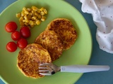 Petites galettes de chou-fleur et potiron