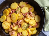 Poêlée de pommes de terre aux lardons