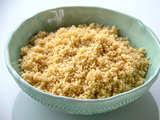 Préparation des graines de couscous