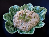 Rillettes de maquereaux cuits au vin blanc