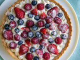 Tarte gourmande aux 3 fruits rouges