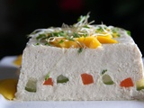 Terrine de mousse de poisson blanc