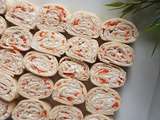 Mini wraps au surimi