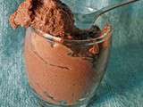 Mousse au chocolat végétale