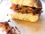 Pulled bbq jackfruit burger sandwichs {Véganes}