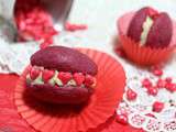 Red velvet whoopies (vegan et sans gluten)