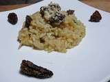 Risotto aux morilles