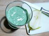 Smoothie protéiné poire spiruline