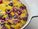 Gratin aux fruits rouges