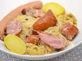 Plat d’hiver par excellence: la choucroute garnie alsacienne