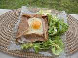 Galette de blé noir jambon oeuf