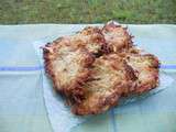 Galettes de courgettes et pommes de terre râpées