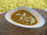 Velouté de potimarron aux cèpes