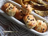 Brioche à la banane & pépites de chocolat