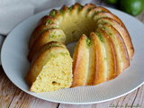 Bundt cake au citron vert