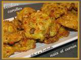 Cookies aux carottes, noix et cumin