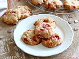 Cookies aux fraises & chocolat blanc