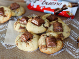 Cookies aux kinder bueno