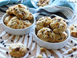 Cookies moelleux à la banane & pépites de chocolat