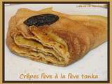 Crêpes à la fève tonka