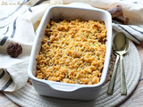 Crumble de chou-fleur aux lardons