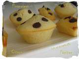 Financiers au citron et chocolat