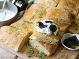 Focaccia à la truffe & buratta