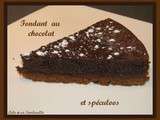 Fondant au chocolat et spéculoos