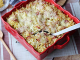 Gratin de coquillettes au jambon