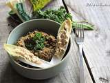 Mijoté de lentilles & pois chiches {feuilles d’endive à l’houmous}