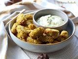 Nuggets de chou-fleur au four