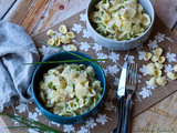 One pot pasta aux petits pois & bacon