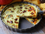 Quiche au potimarron & bleu d’auvergne