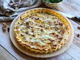 Quiche au reblochon, oignons & bacon