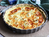 Quiche au thon & carrés frais