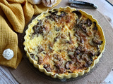 Quiche aux champignons & comté