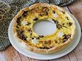 Quiche aux champignons