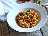 Risotto de coquillettes au chorizo