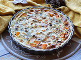 Tarte au boursin & butternut