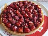 Tarte aux fraises & crème d’amande