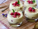 Tiramisu aux framboises