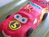 Flash McQueen ou le gâteau Cars…….la recette