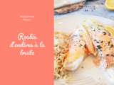 Roulés d'endives à la truite